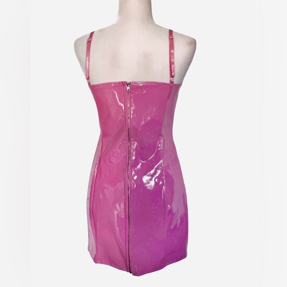 PLT Barbiecore Dress 👗 size 4 - Picture 4 of 8